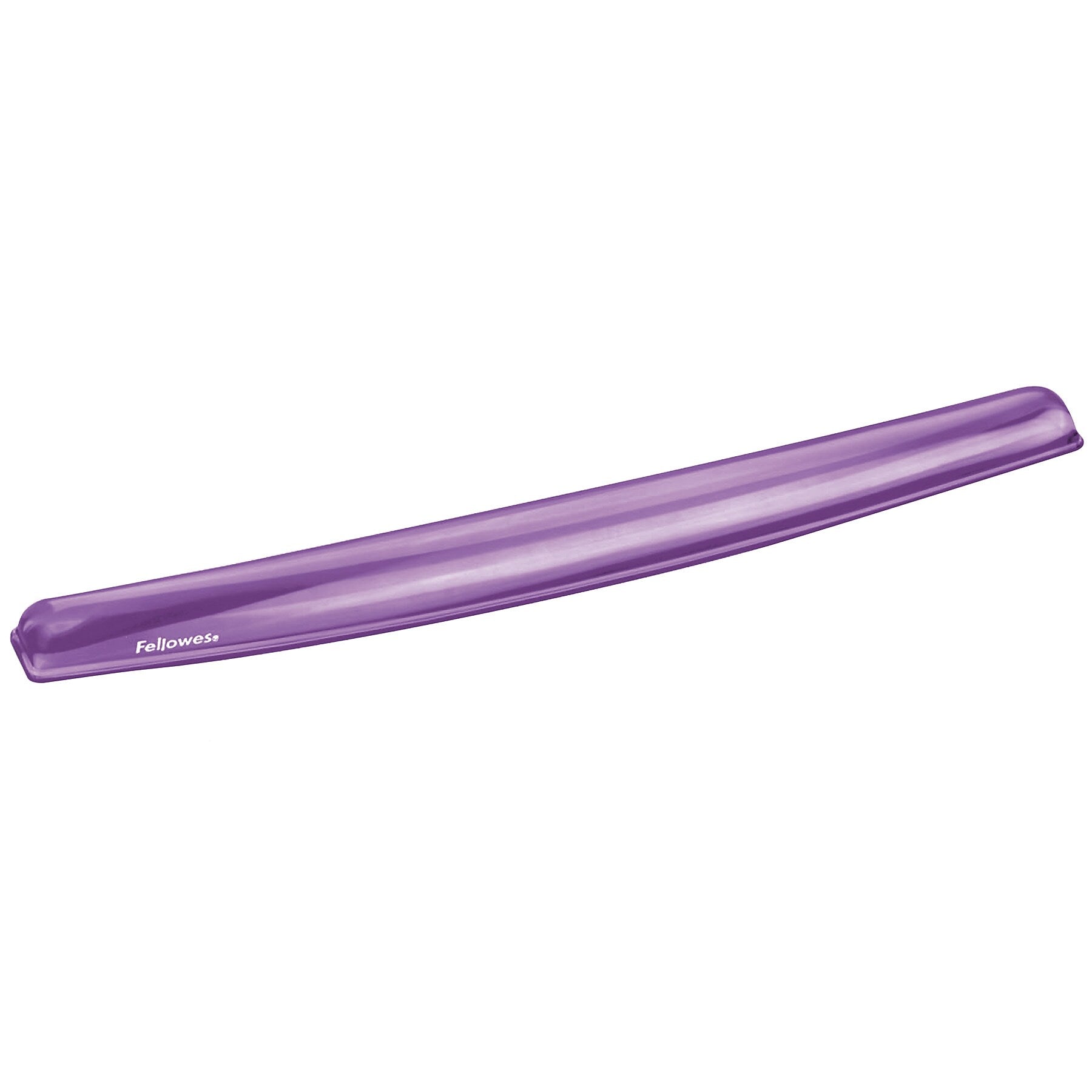 Fellowes Crystals Gel Wrist Rest, Non-Skid Base, Purple