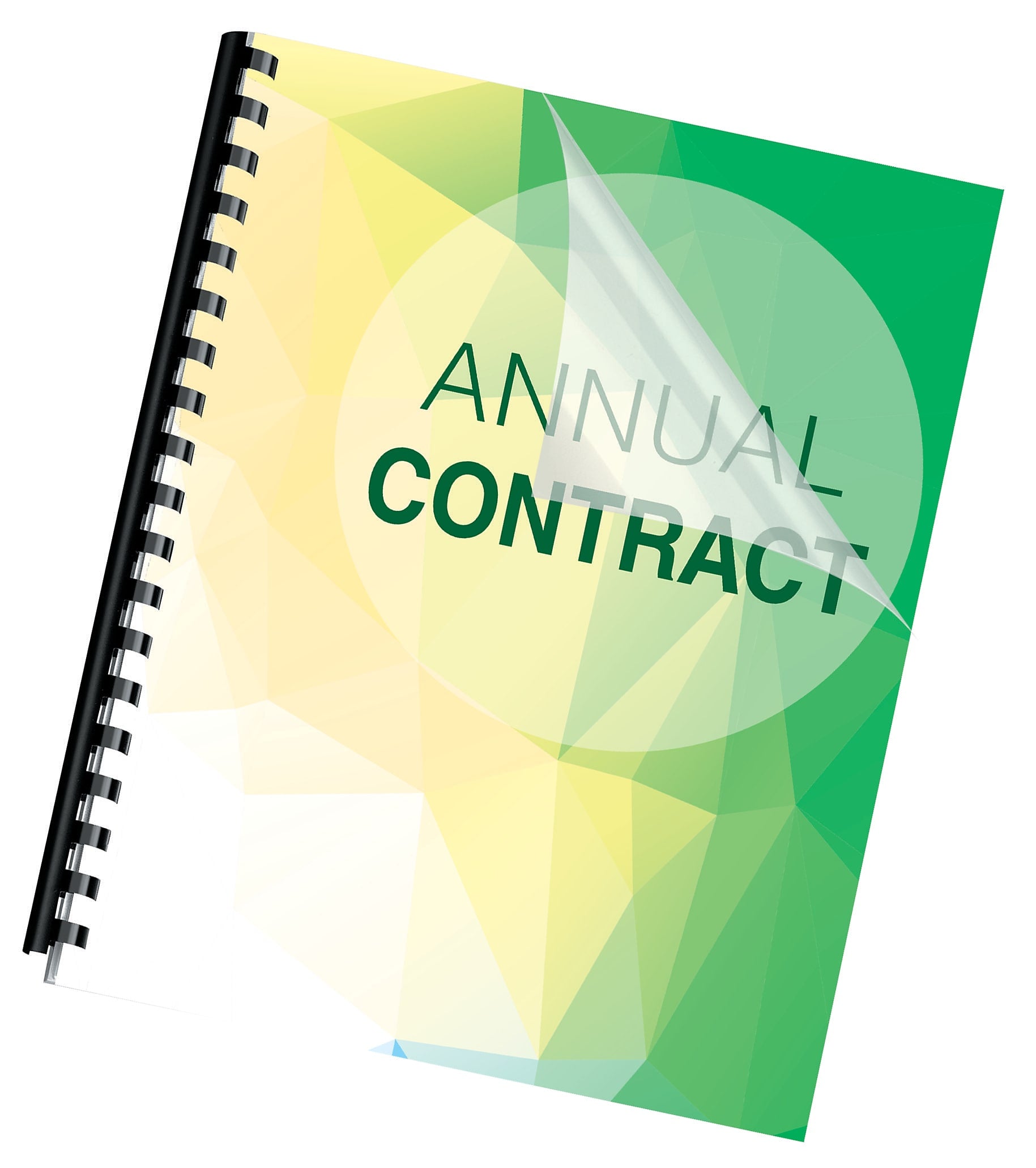 Fellowes Crystals Presentation Covers, Letter Size, Clear, 100/Pack