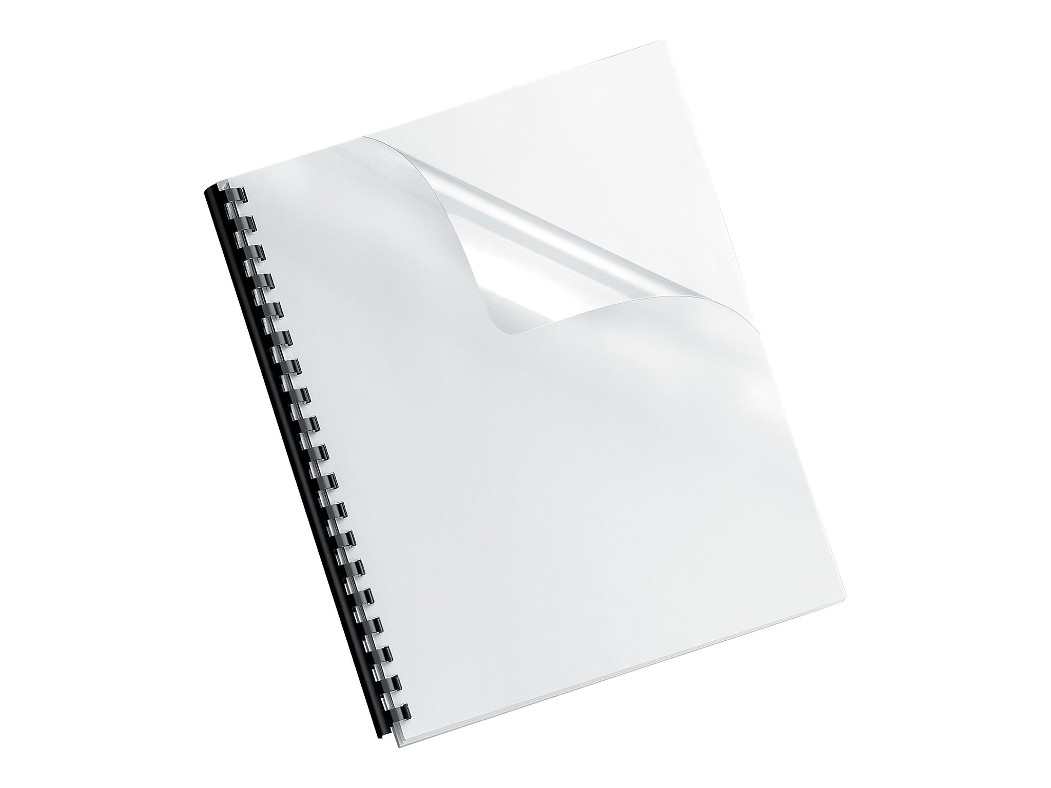 Fellowes Crystals Presentation Covers, Letter Size, Clear, 200/Pack