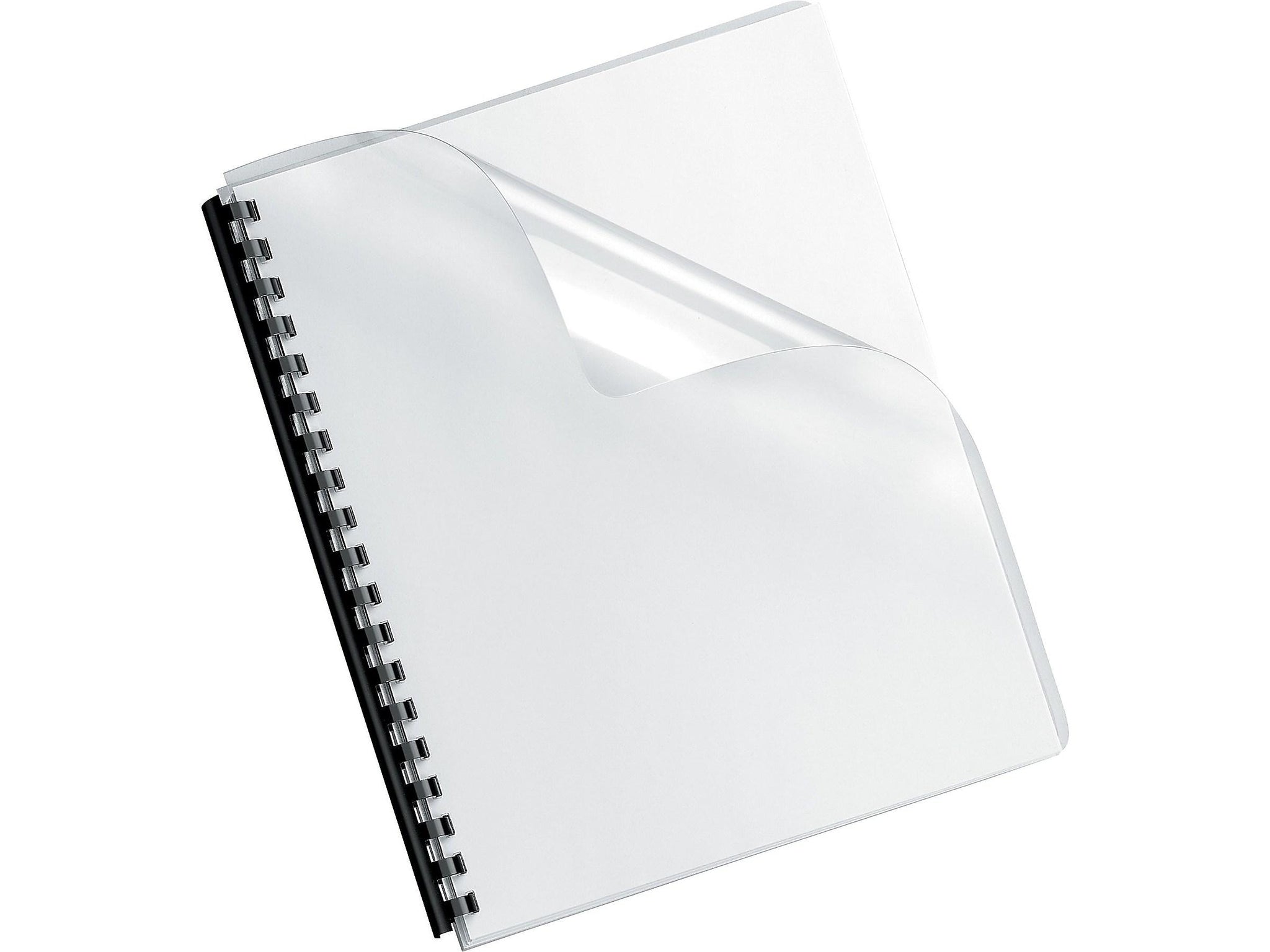 Fellowes Crystals Presentation Covers, Oversize, Clear, 100/Pack