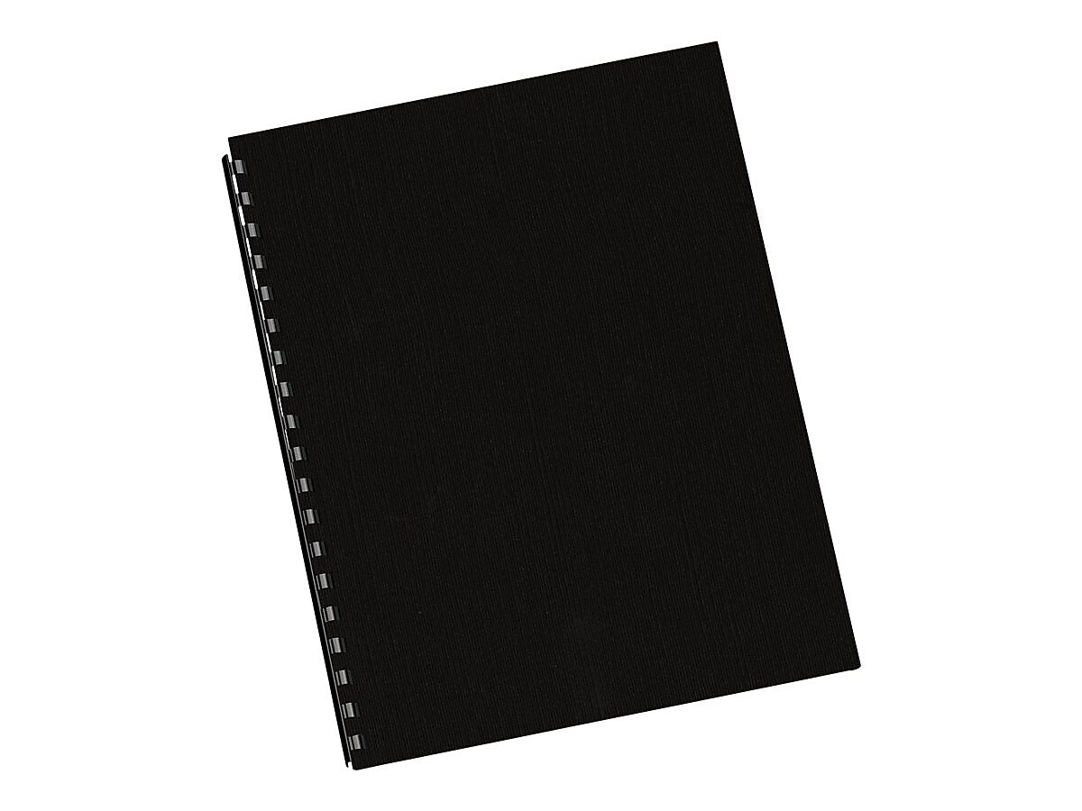 Fellowes Expressions Presentation Covers, Letter Size, Black, 200/Pack