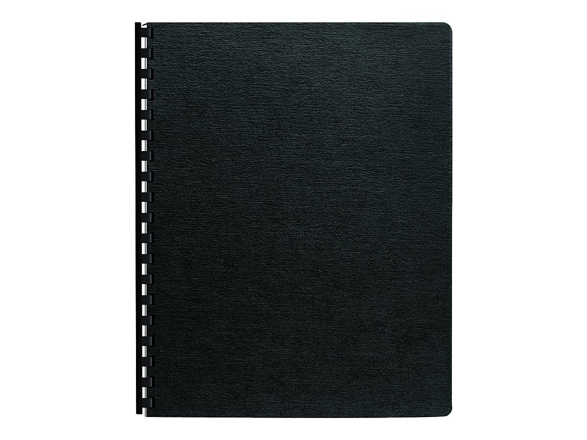 Fellowes Expressions Presentation Covers, Oversize, Black, 200/Pack