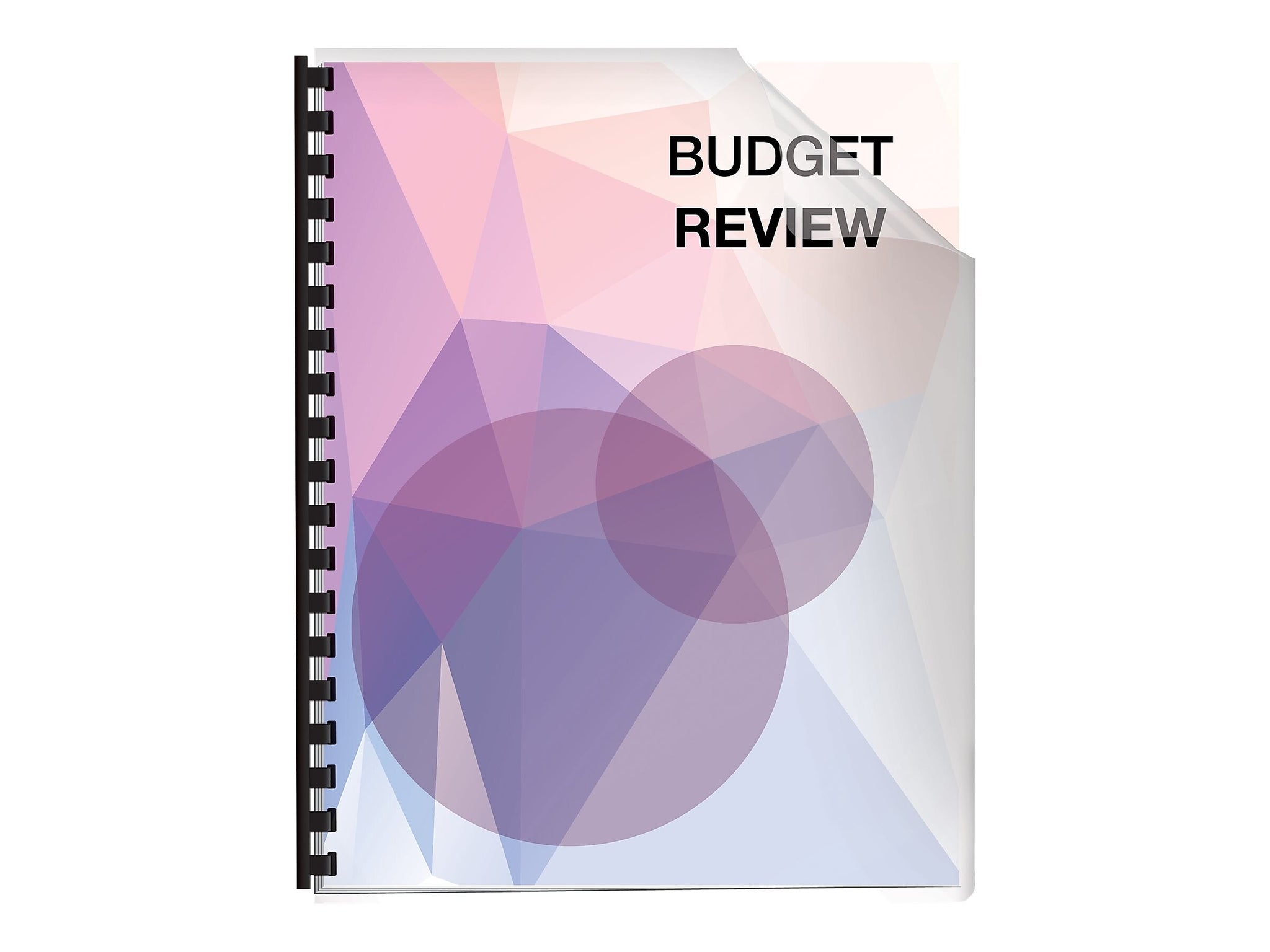 Fellowes Futura Presentation Covers Oversize, Frosted Presentation Covers, 8.75