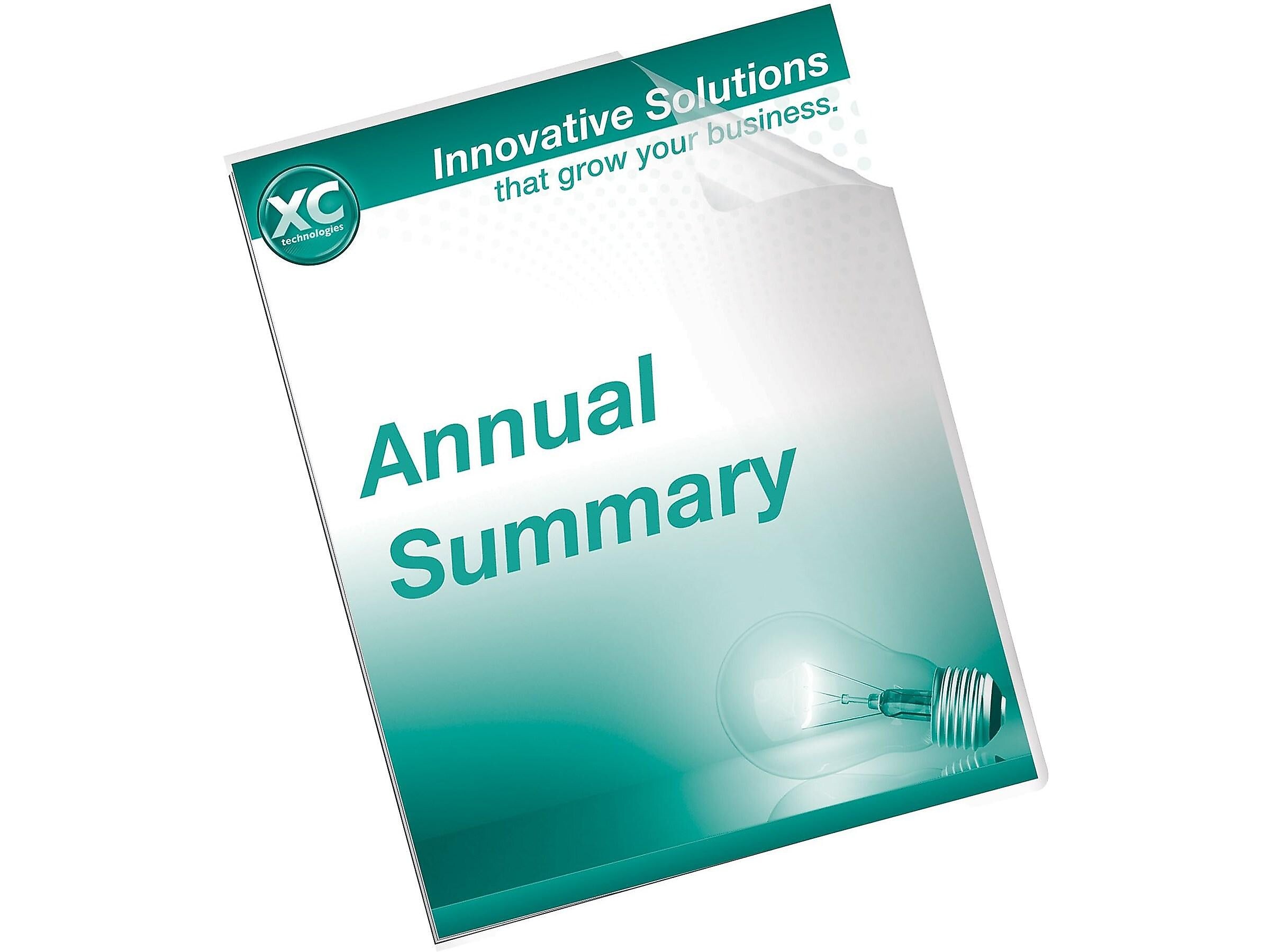 Fellowes Futura Presentation Covers Oversize, Frosted Presentation Covers, 8.75