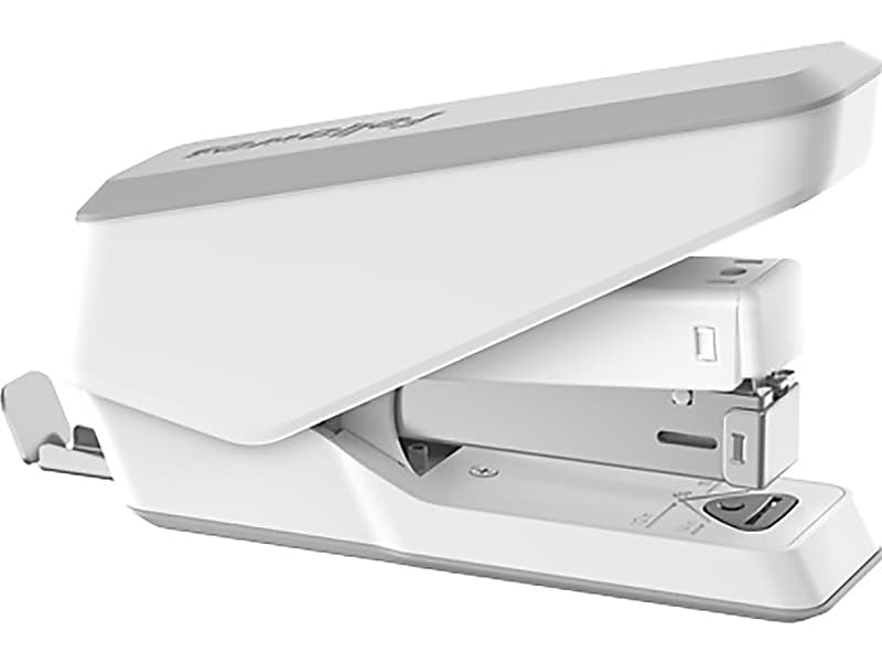 Fellowes LX840 EasyPress Desktop Stapler, 25-Sheet Capacity, White