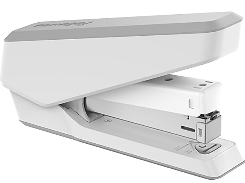 Fellowes LX850 EasyPress Desktop Stapler, 25 Sheet Capacity, White