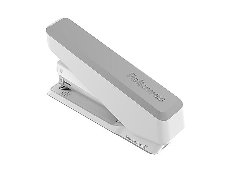 Fellowes LX850 EasyPress Desktop Stapler, 25 Sheet Capacity, White