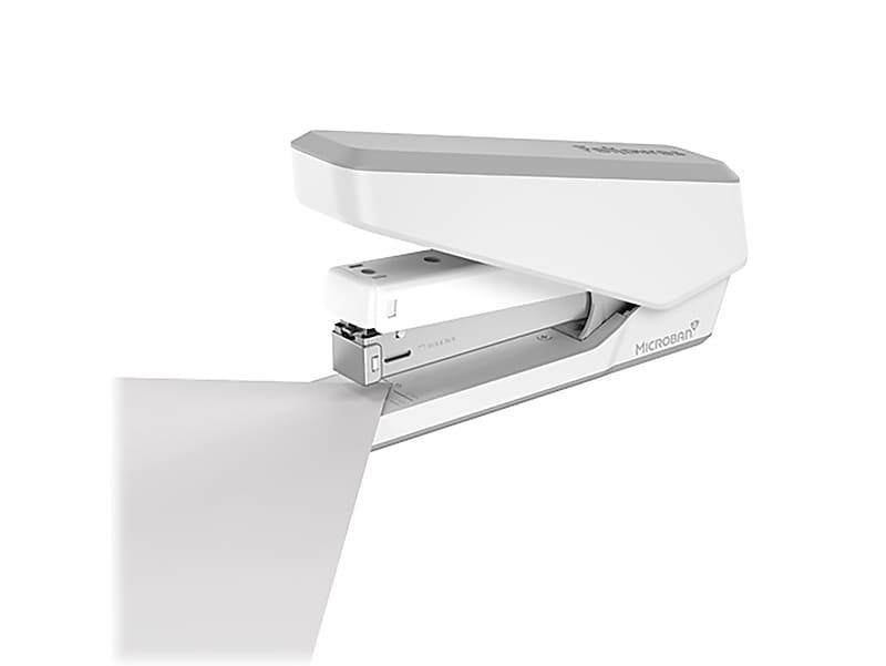 Fellowes LX850 EasyPress Desktop Stapler, 25 Sheet Capacity, White