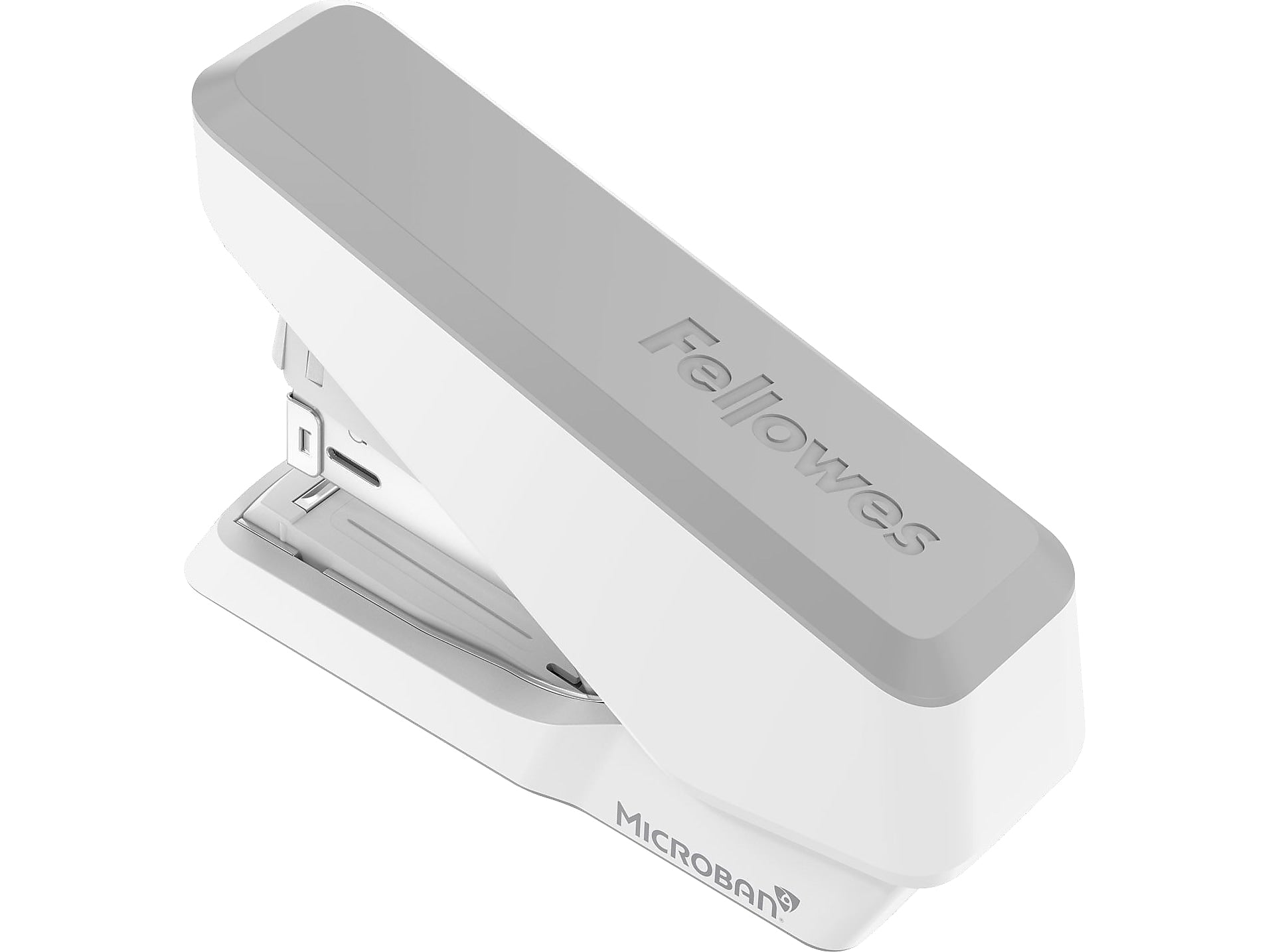 Fellowes LX860 EasyPress Desktop Stapler, 40-Sheet Capacity, White