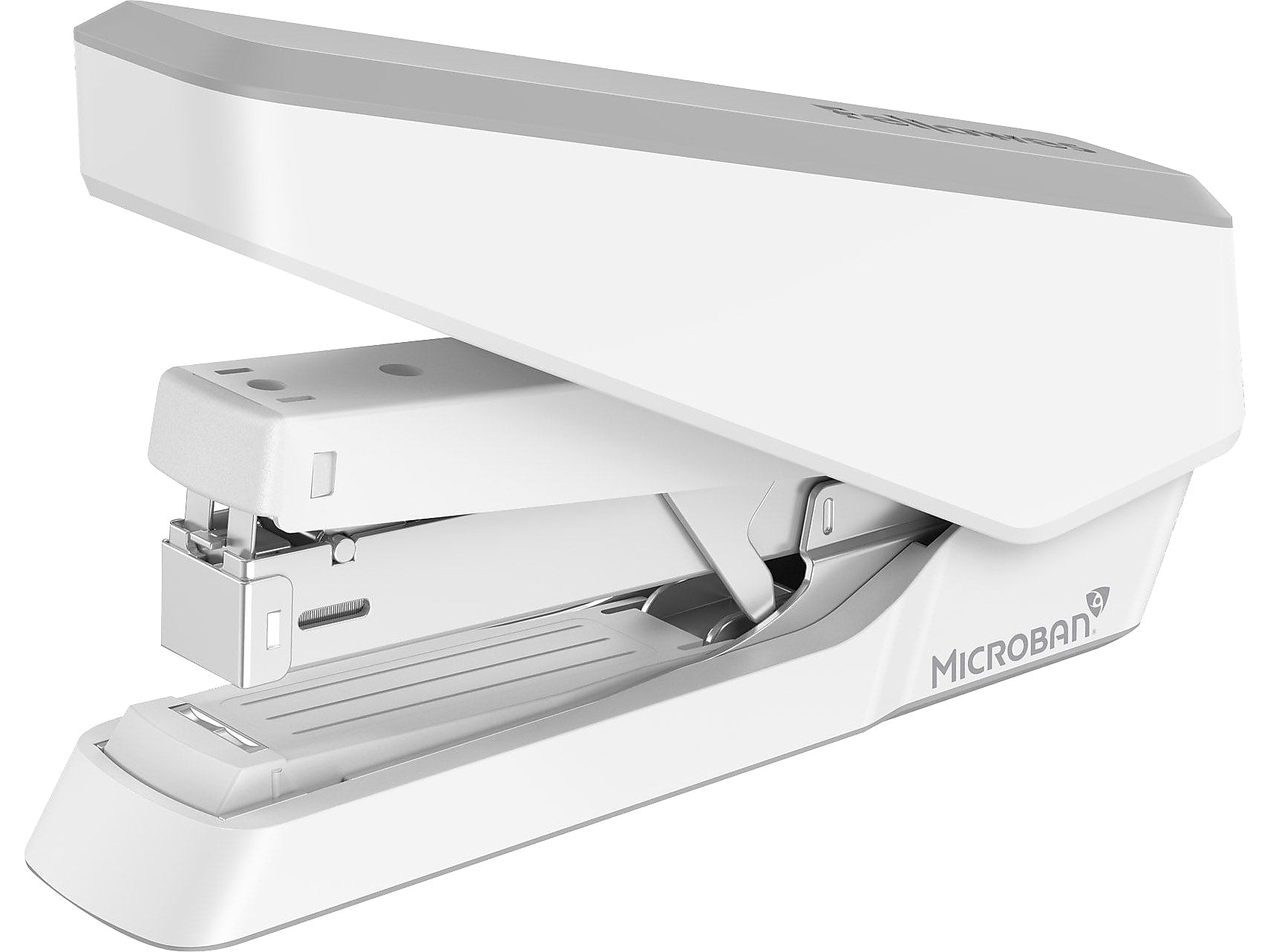 Fellowes LX870 EasyPress Desktop Stapler, 40-Sheet Capacity, White