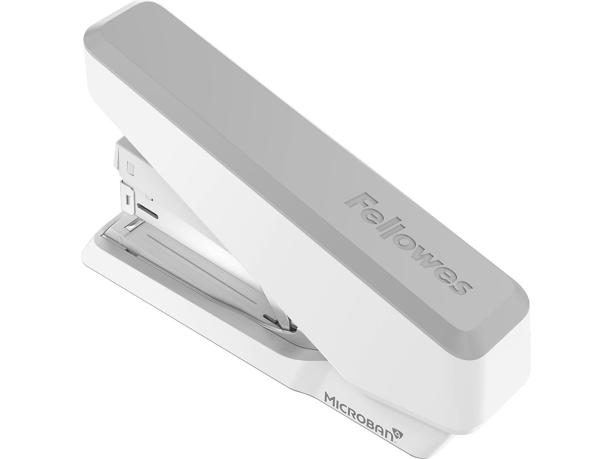 Fellowes LX870 EasyPress Desktop Stapler, 40-Sheet Capacity, White