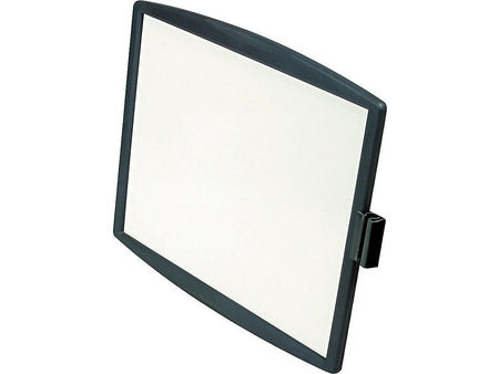 Fellowes Partition Additions Graphite Dry-Erase Whiteboard, Plastic Frame, 1' x 1'