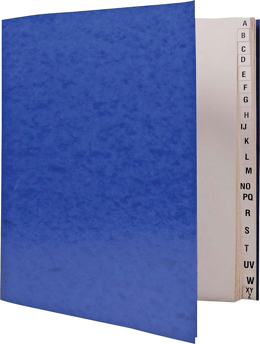 File Sorters, Letter Size, 20 Indexed Alphabetical Sections, Expands to 20