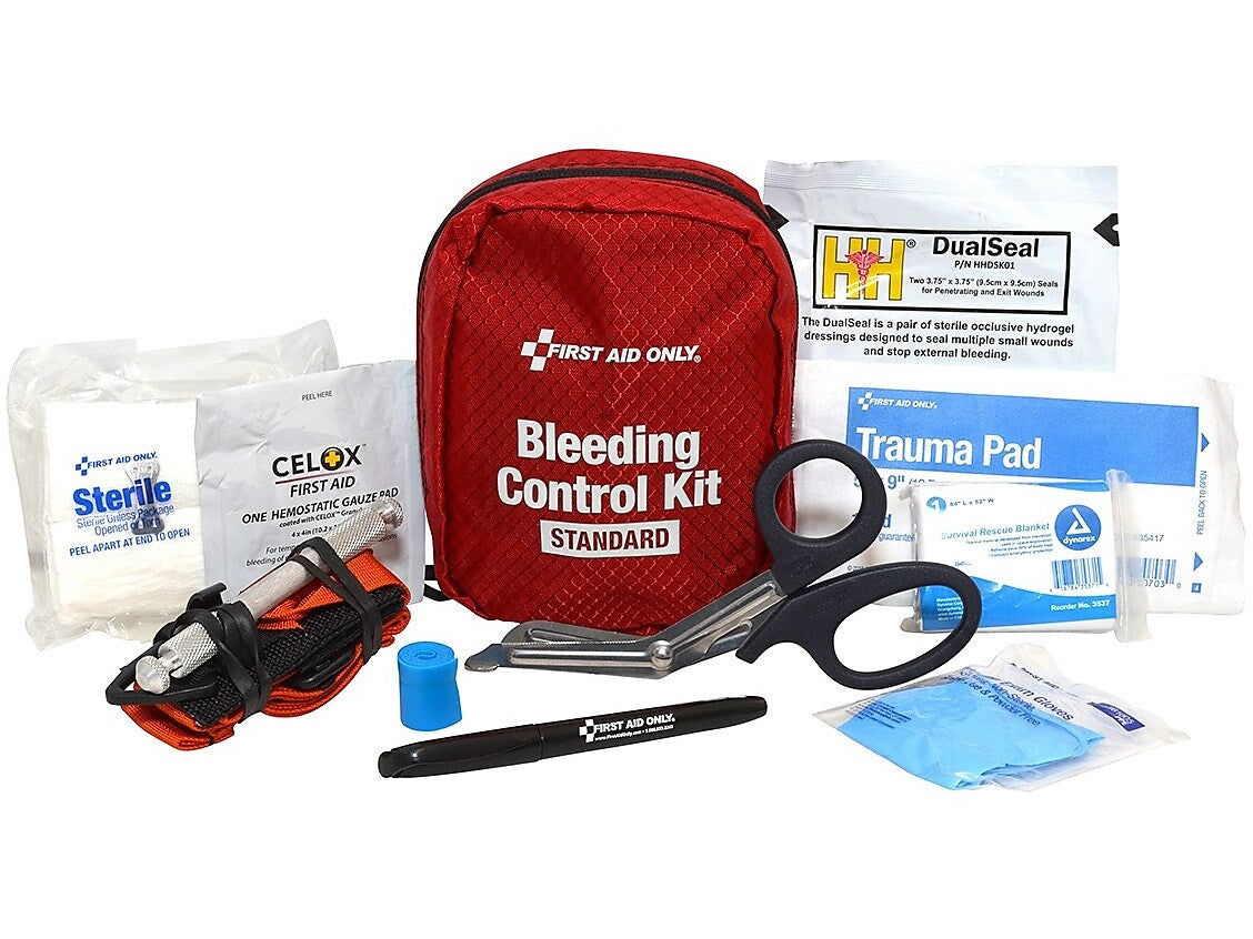 First Aid Only 10-Piece Bleeding Control Kit