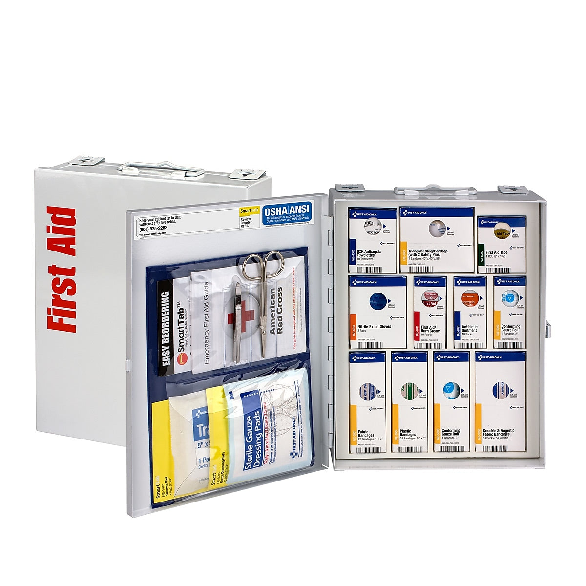 First Aid Only 112 pc. First Aid Kit for 25 people