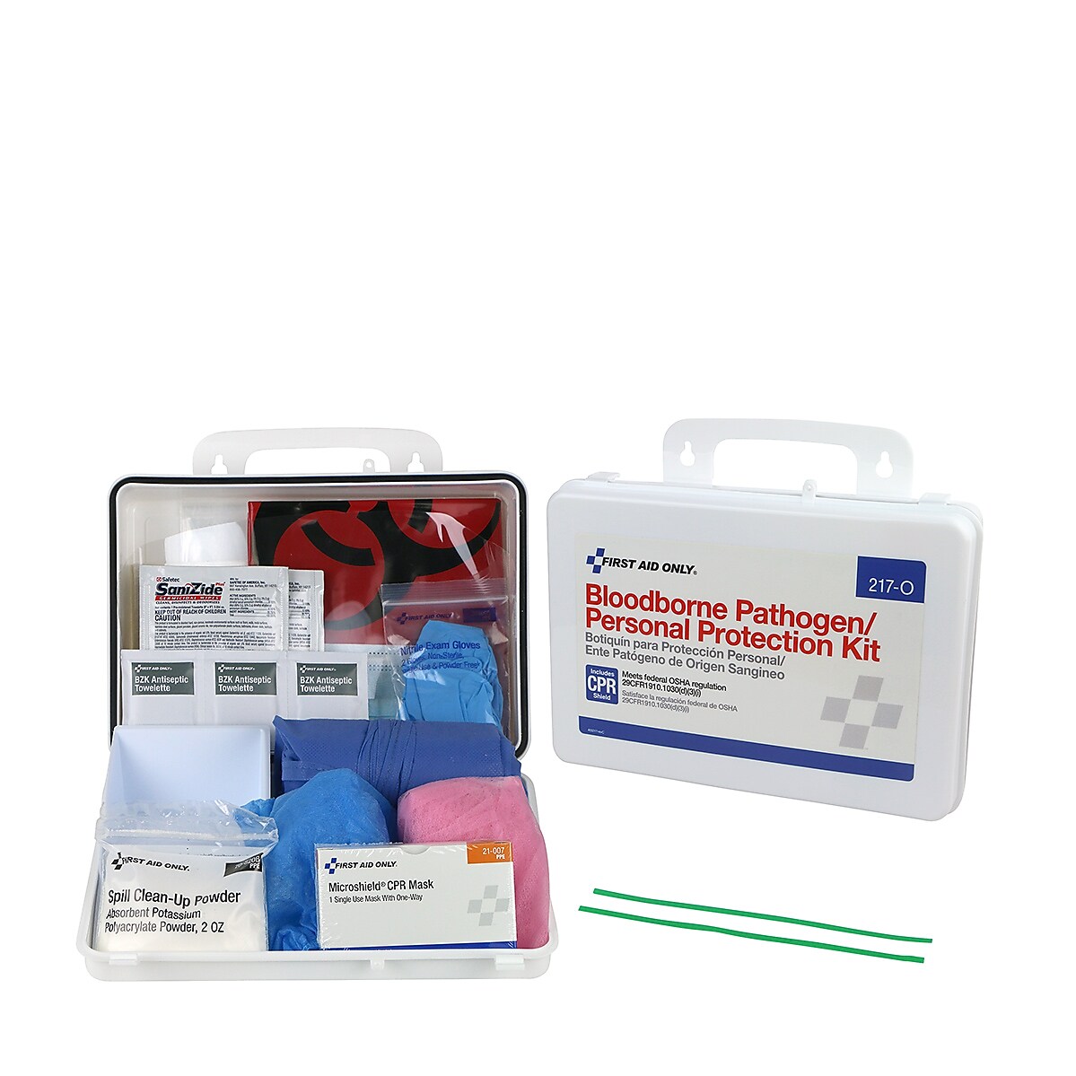 First Aid Only 25-Piece Bloodborne Pathogen Spill Kit