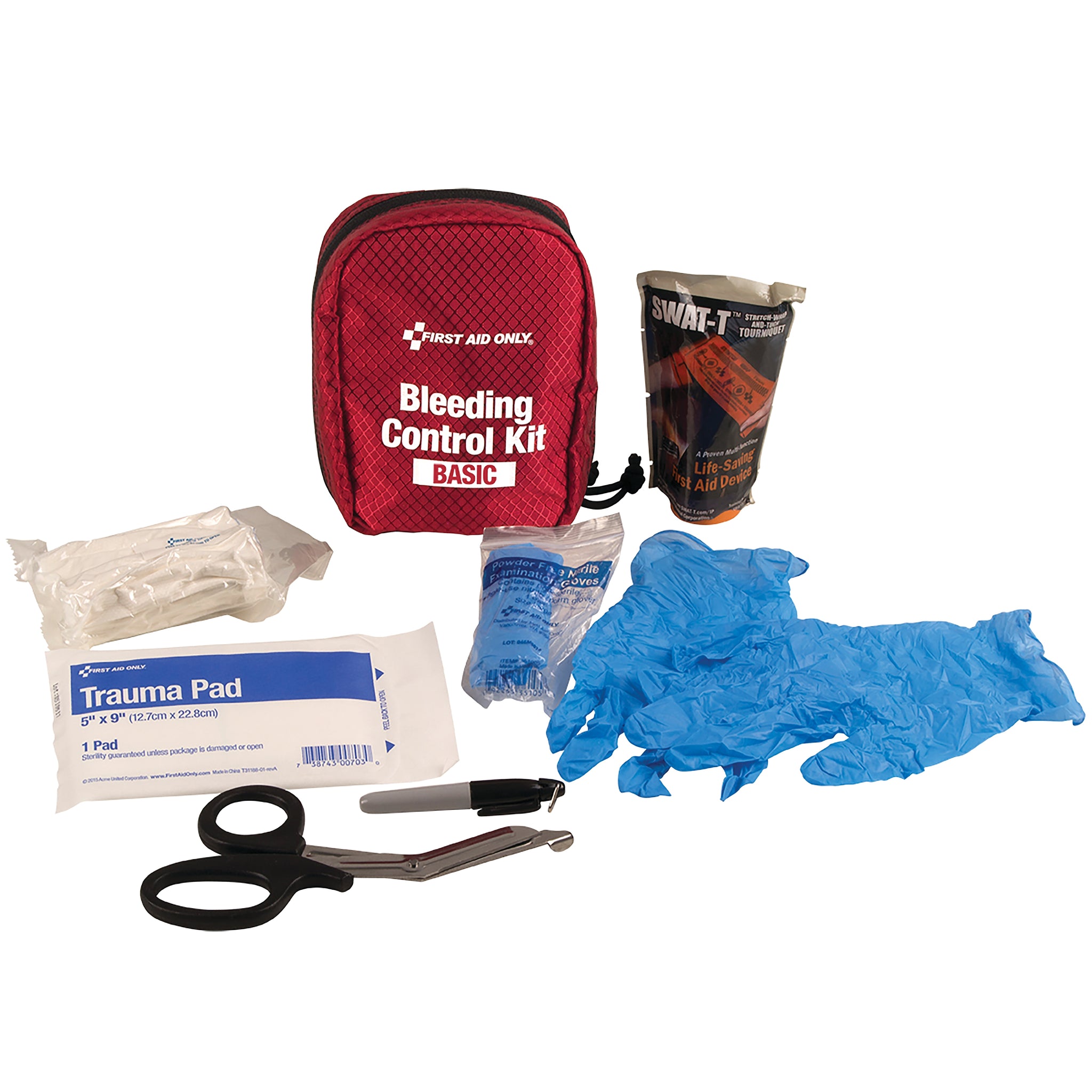 First Aid Only Basic Bleeding Control Kit