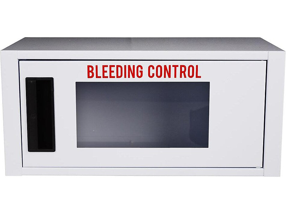 First Aid Only Bleeding Control Small Empty Cabinet, with Alarm