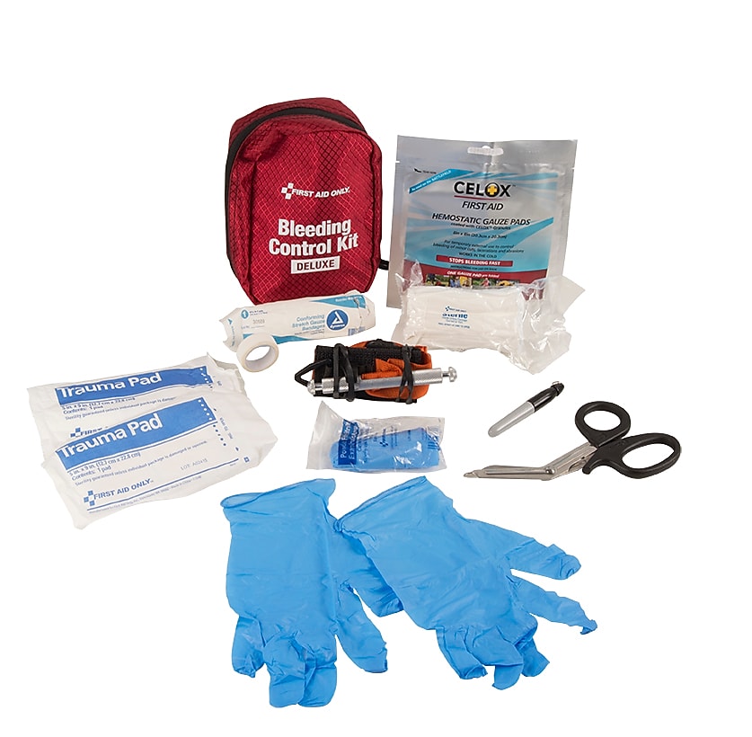 First Aid Only Deluxe Bleeding Control Kit