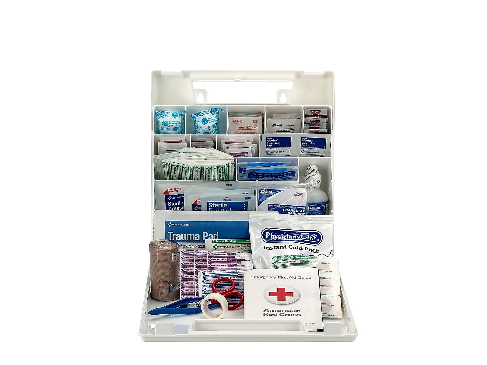 First Aid Only First Aid Kit, 50 People, 196 Pieces