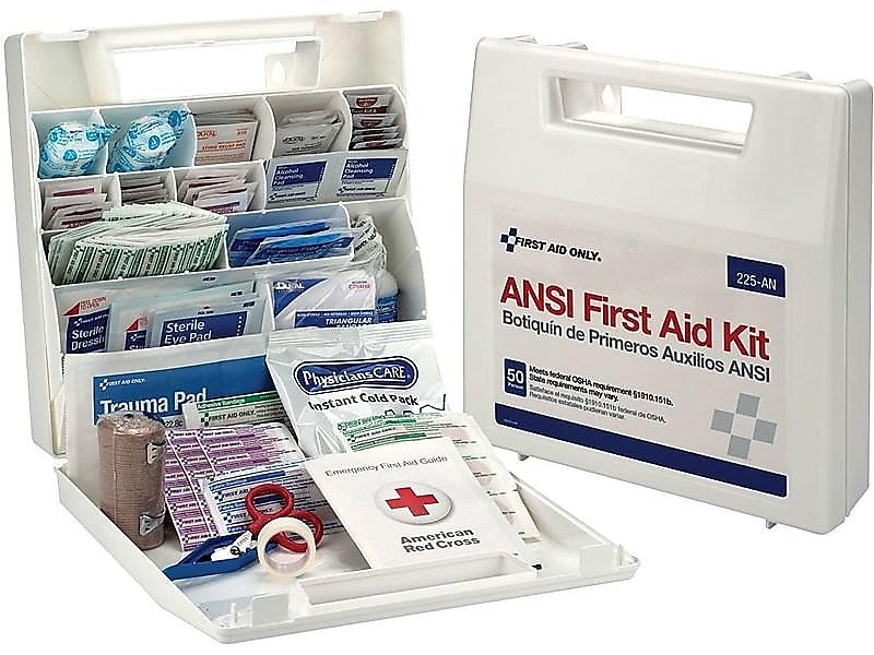 First Aid Only First Aid Kit, 50 People, 196 Pieces