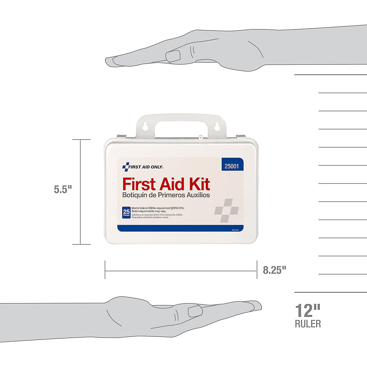First Aid Only First Aid Kits, 113 Pieces, White