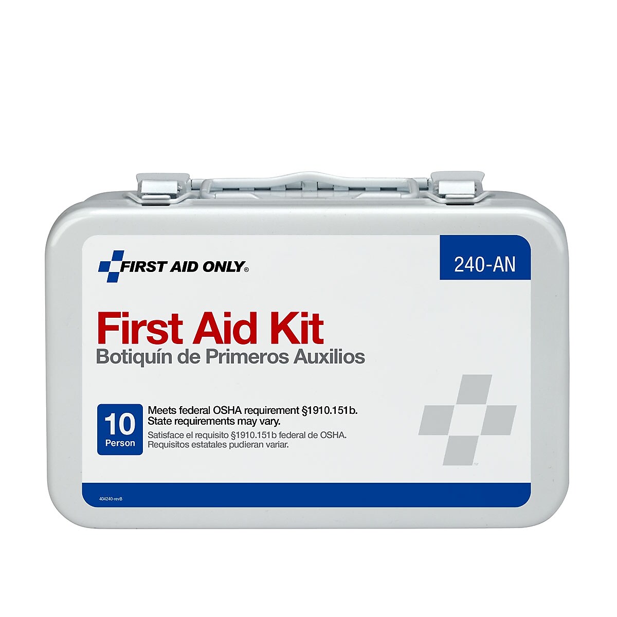First Aid Only First Aid Kits, 64 Pieces, White