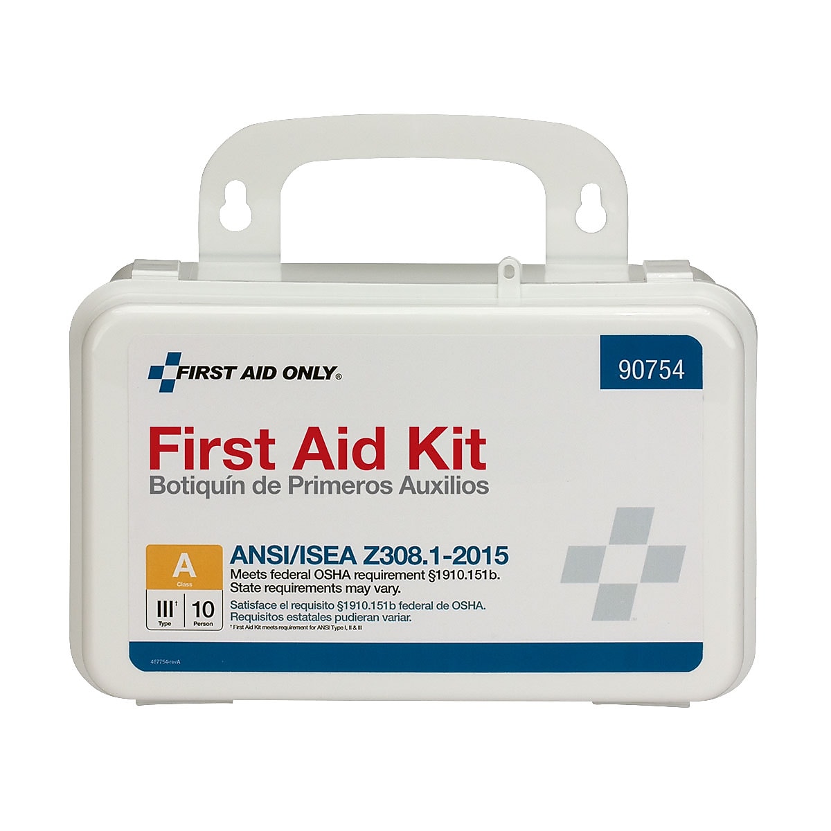 First Aid Only First Aid Kits, 71 Pieces, White, Case
