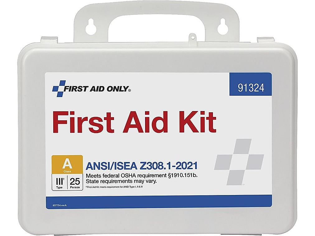 First Aid Only First Aid Kits, 94 Pieces, White