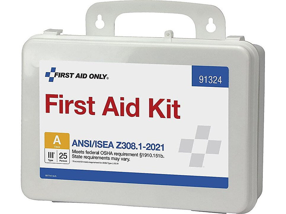 First Aid Only First Aid Kits, 94 Pieces, White