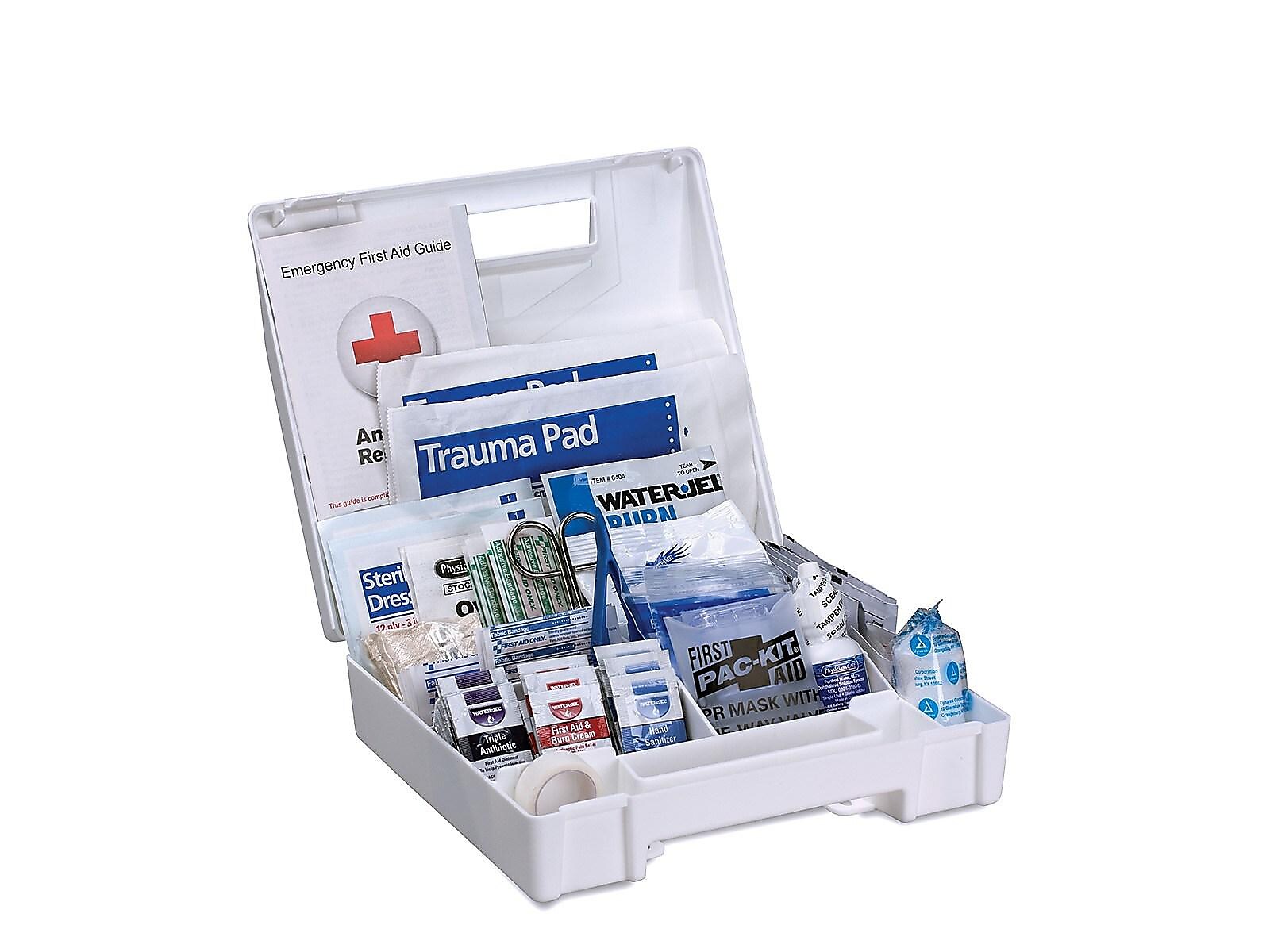 First Aid Only First Aid Kits for 25 People, 141 Pieces, White