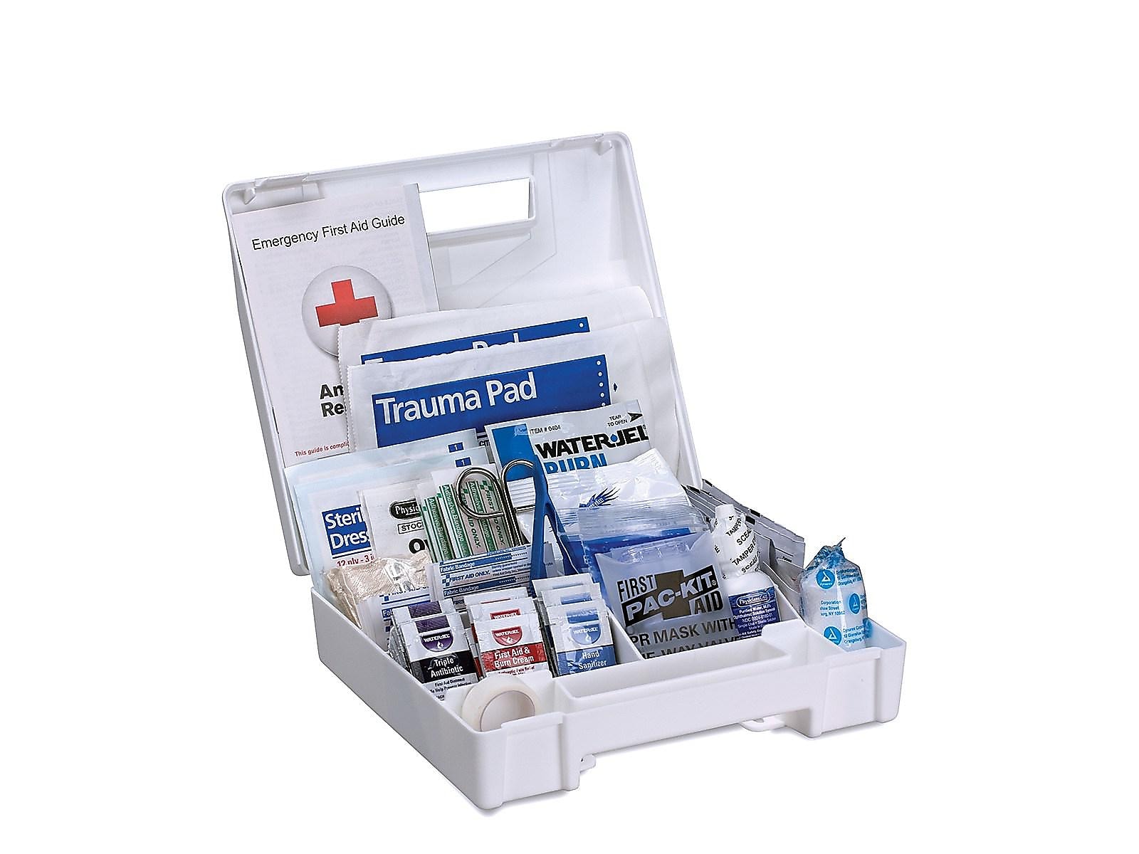 First Aid Only First Aid Kits for 25 People, 141 Pieces, White