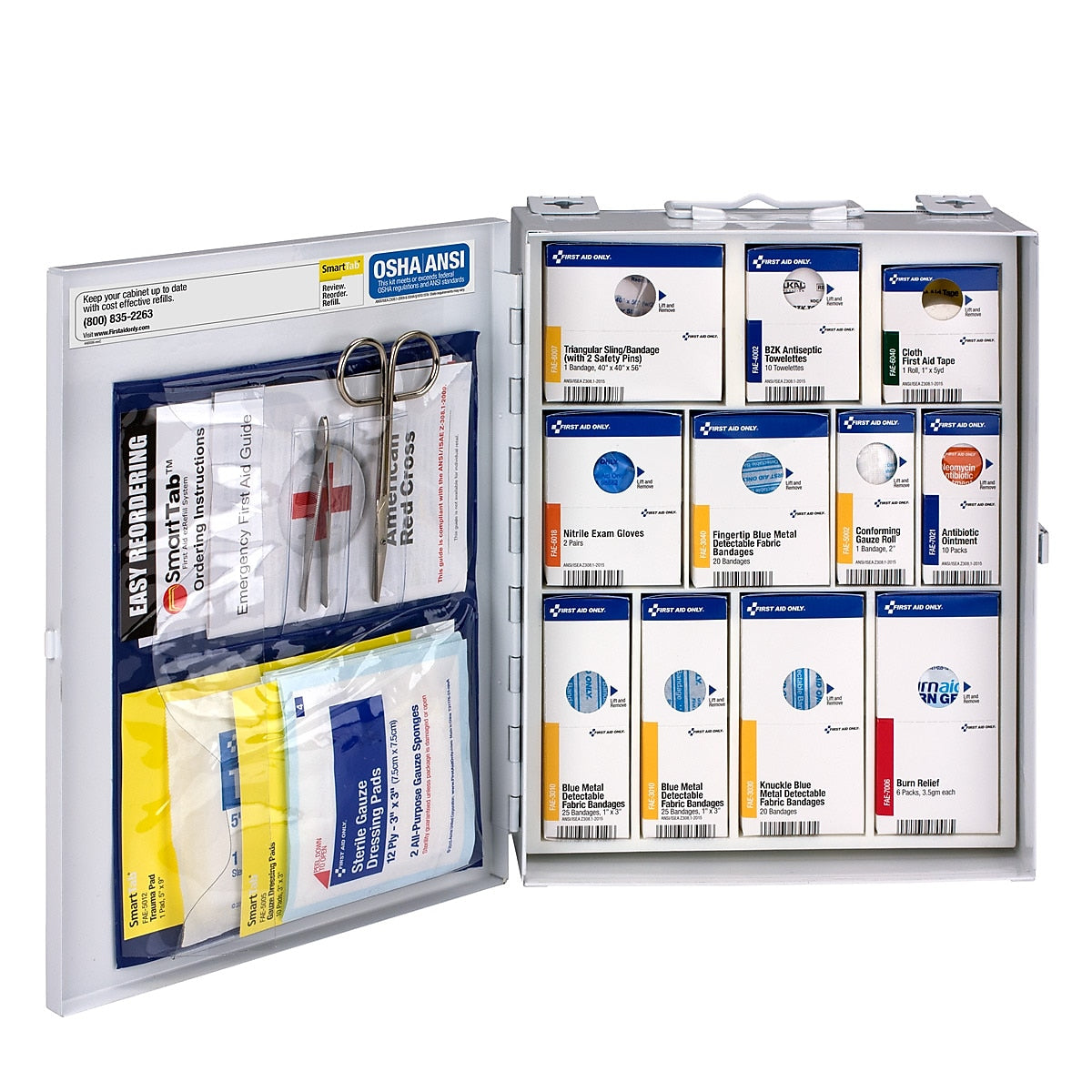 First Aid Only SmartCompliance 137 pc. First Aid Kit for 25 People