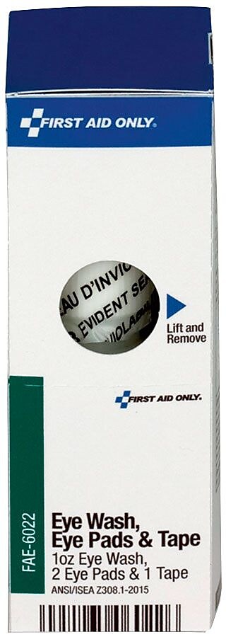 First Aid Only SmartCompliance Eye Wash Refill, 1/Box