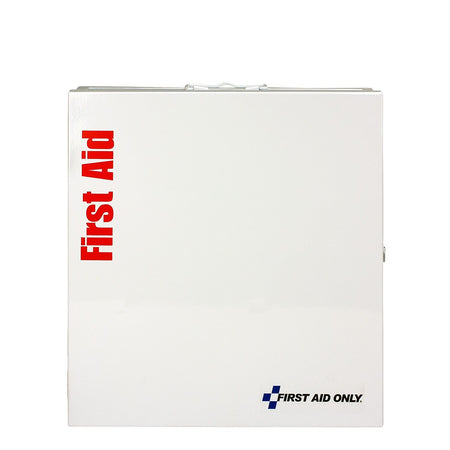 First Aid Only SmartCompliance Office Cabinet, ANSI Class A/ANSI 2021, 50 People, 202 Pieces, White, Kit