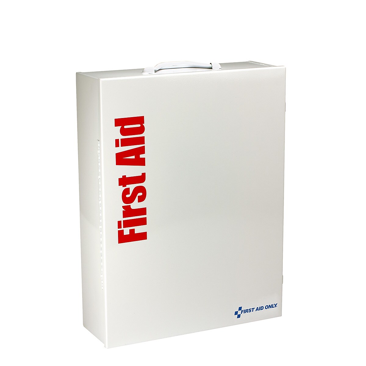 First Aid Only SmartCompliance Office First Aid Cabinet, ANSI Class B, 150 People, 668 Pieces, White, Kit