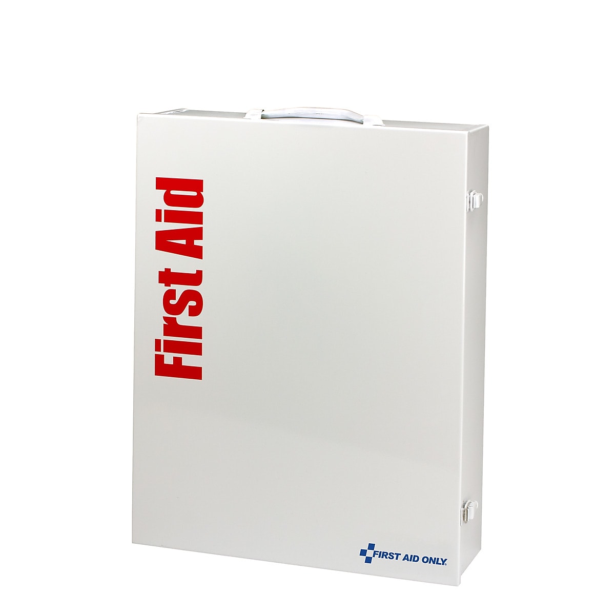 First Aid Only SmartCompliance Office First Aid Cabinet, ANSI Class B, 150 People, 668 Pieces, White, Kit