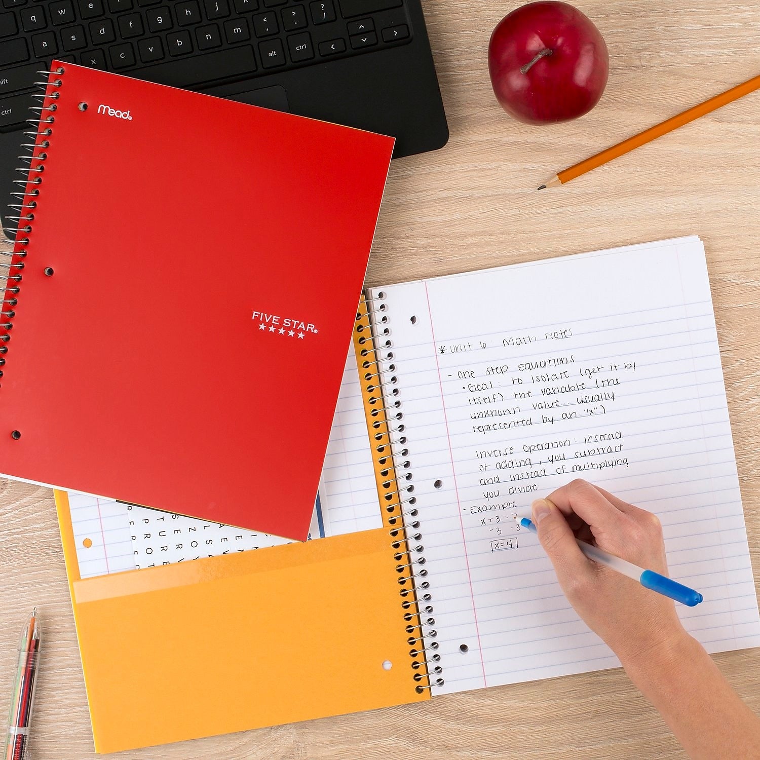 Five Star 1-Subject Notebooks, 8