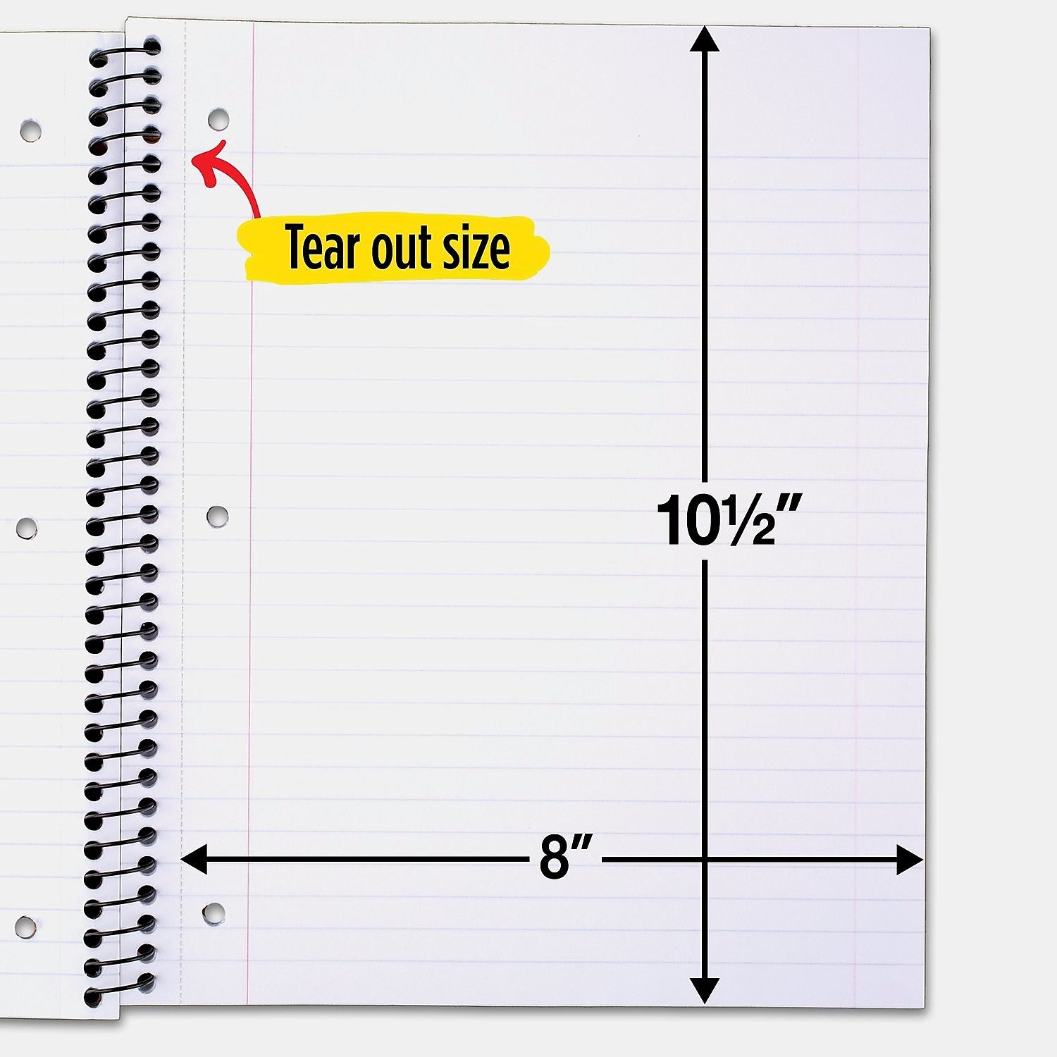 Five Star 3-Subject Notebooks, 8