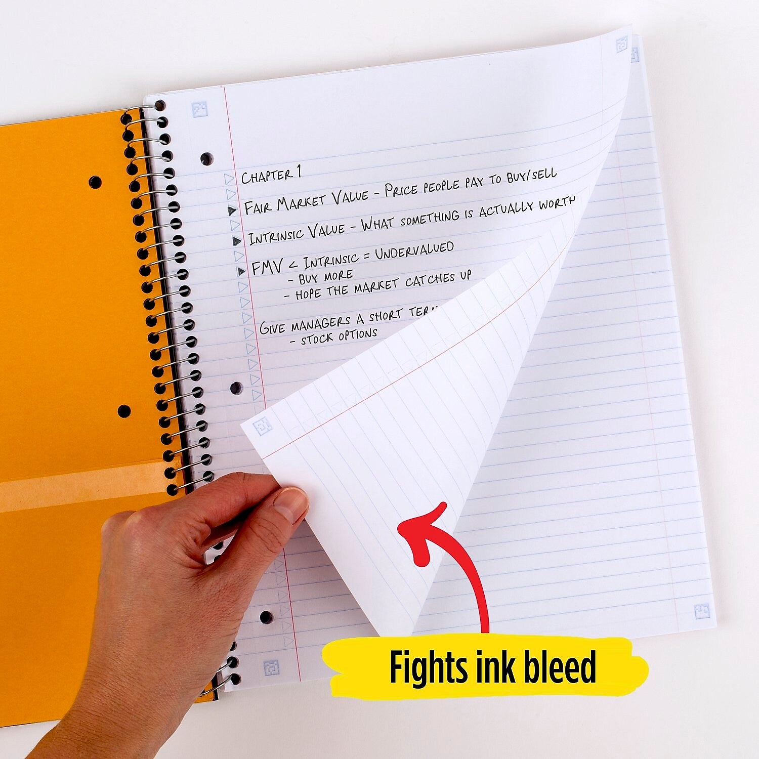 Five Star 3-Subject Notebooks, 8.5