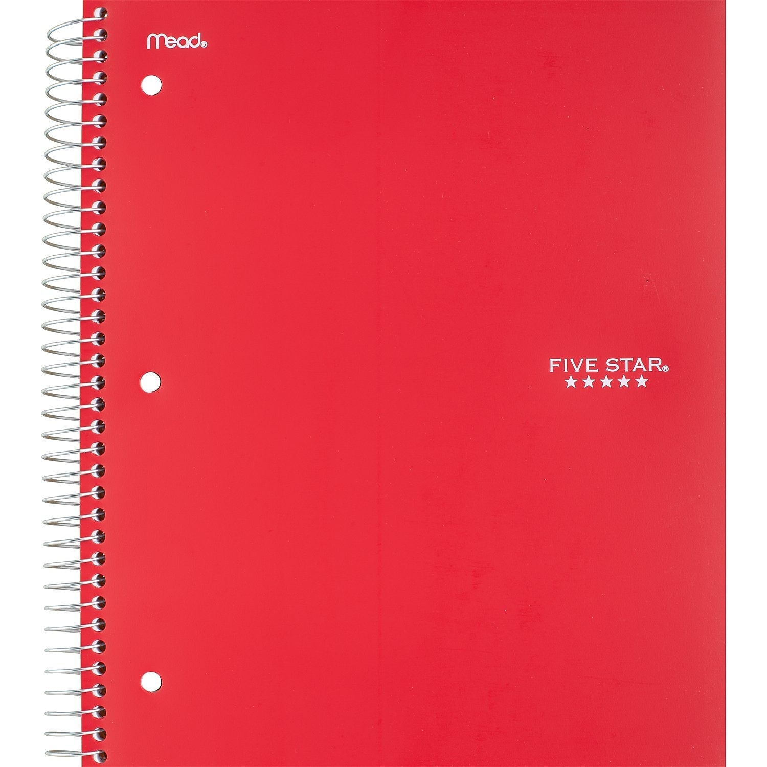 Five Star 3-Subject Wirebound Notebook, 8-1/2