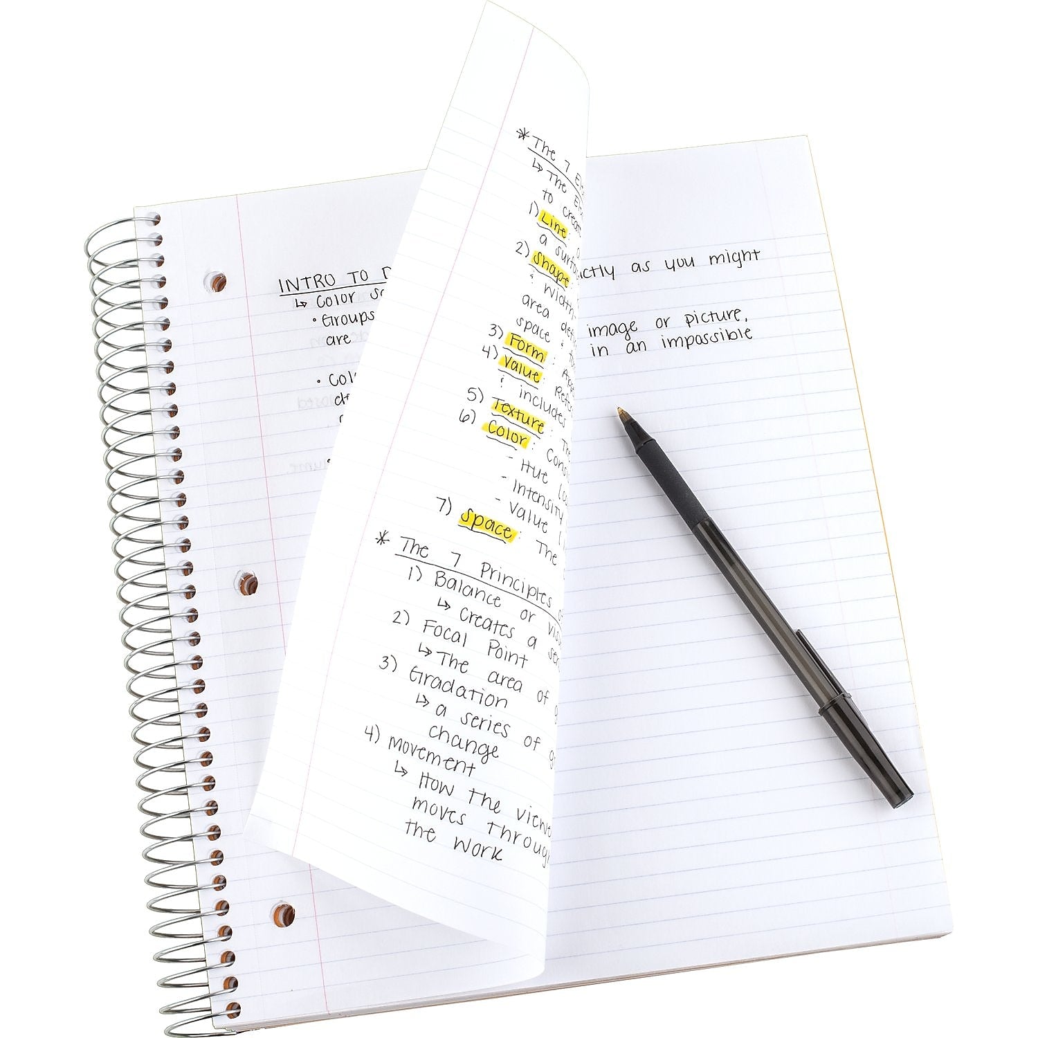 Five Star 5-Subject Notebook, 8.5