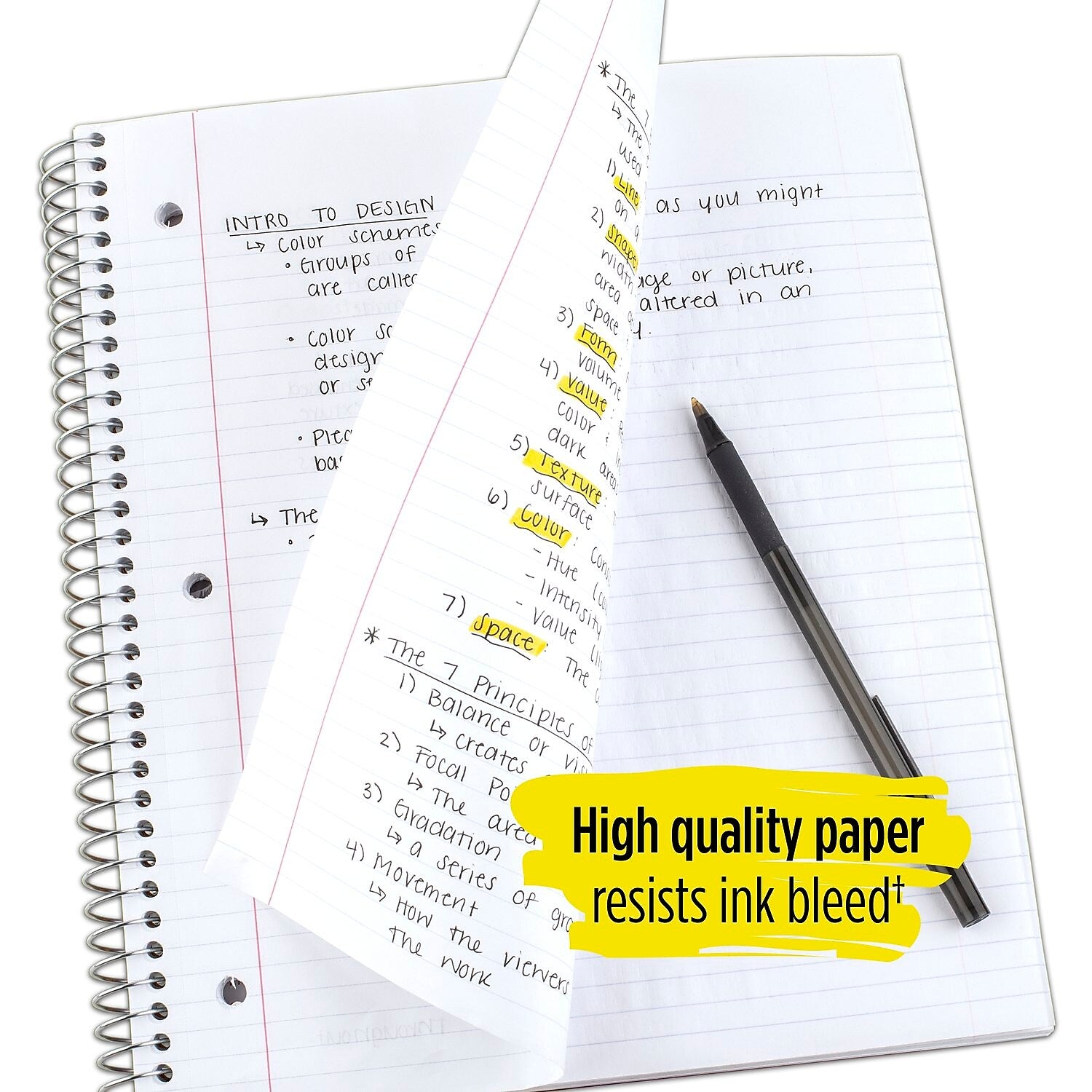 Five Star 5-Subject Notebook, 8.5