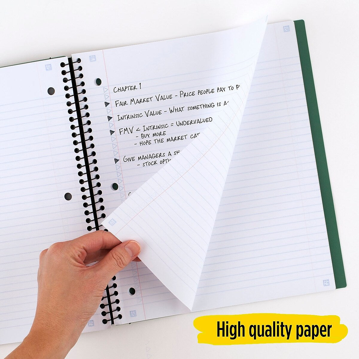 Five Star Advance 3-Subject Notebooks, 8.5