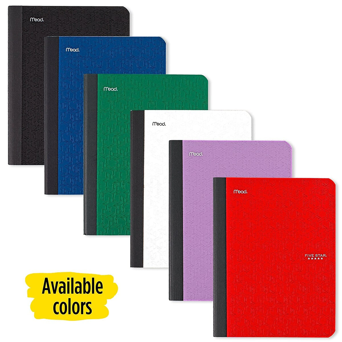 Five Star Composition Notebooks, 7.5