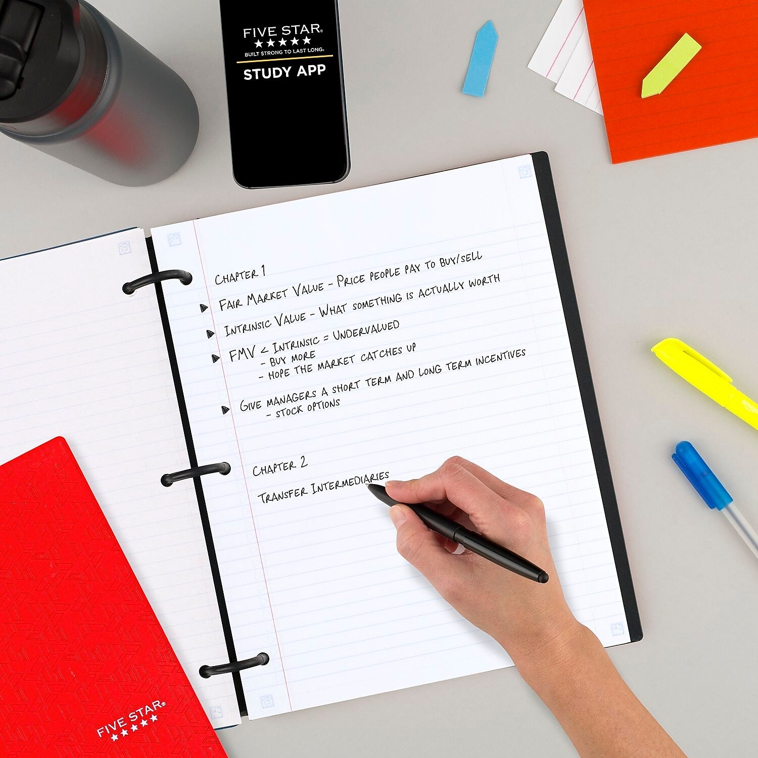 Five Star Flex 1-Subject Notebooks, 8.5