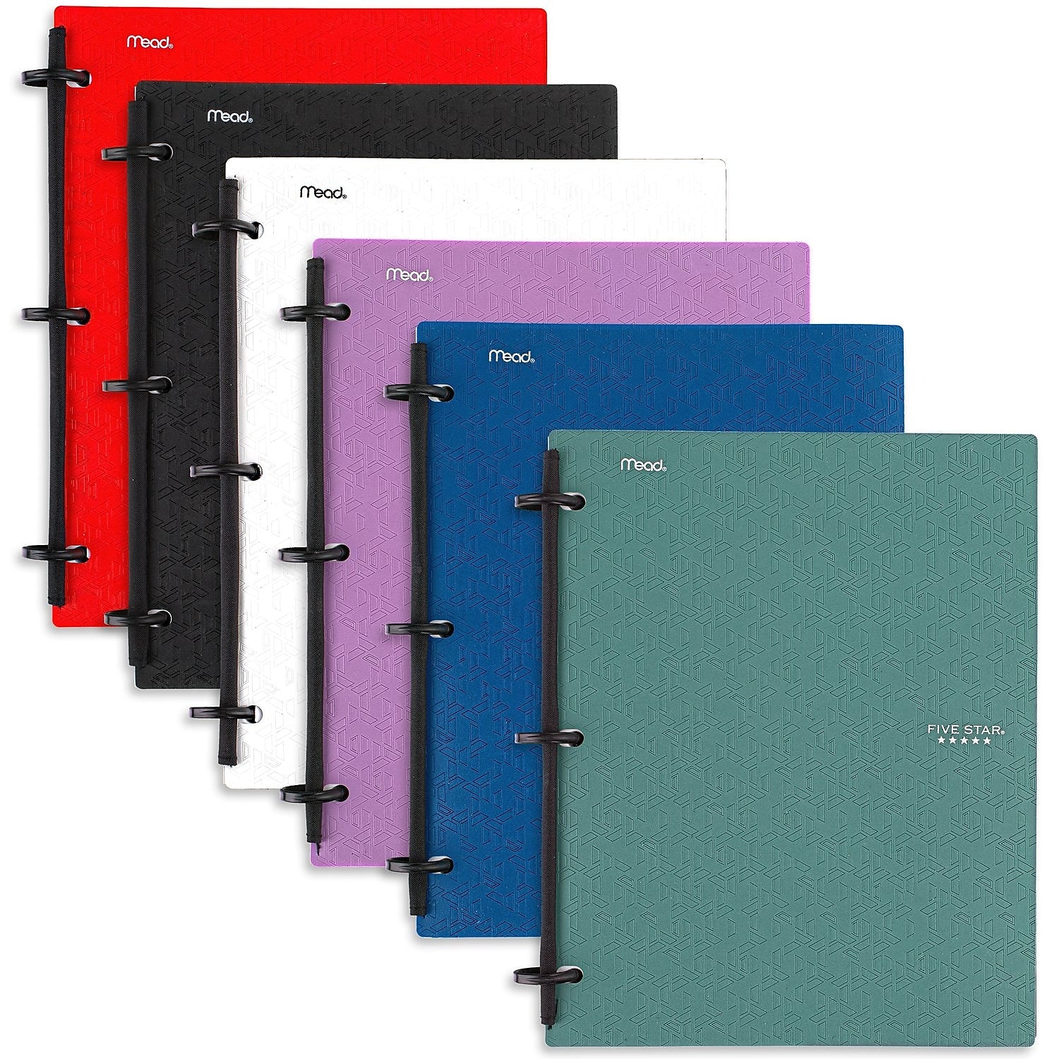 Five Star Flex 3-Subject Notebooks, 8.5
