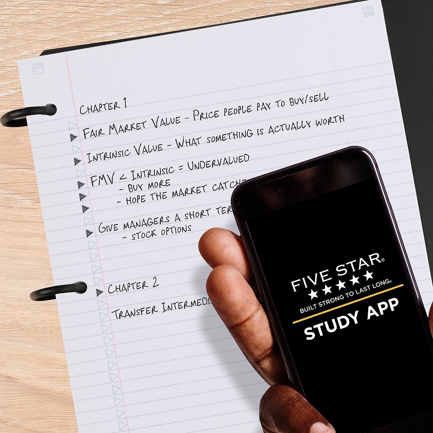 Five Star Flex 3-Subject Notebooks, 8.5