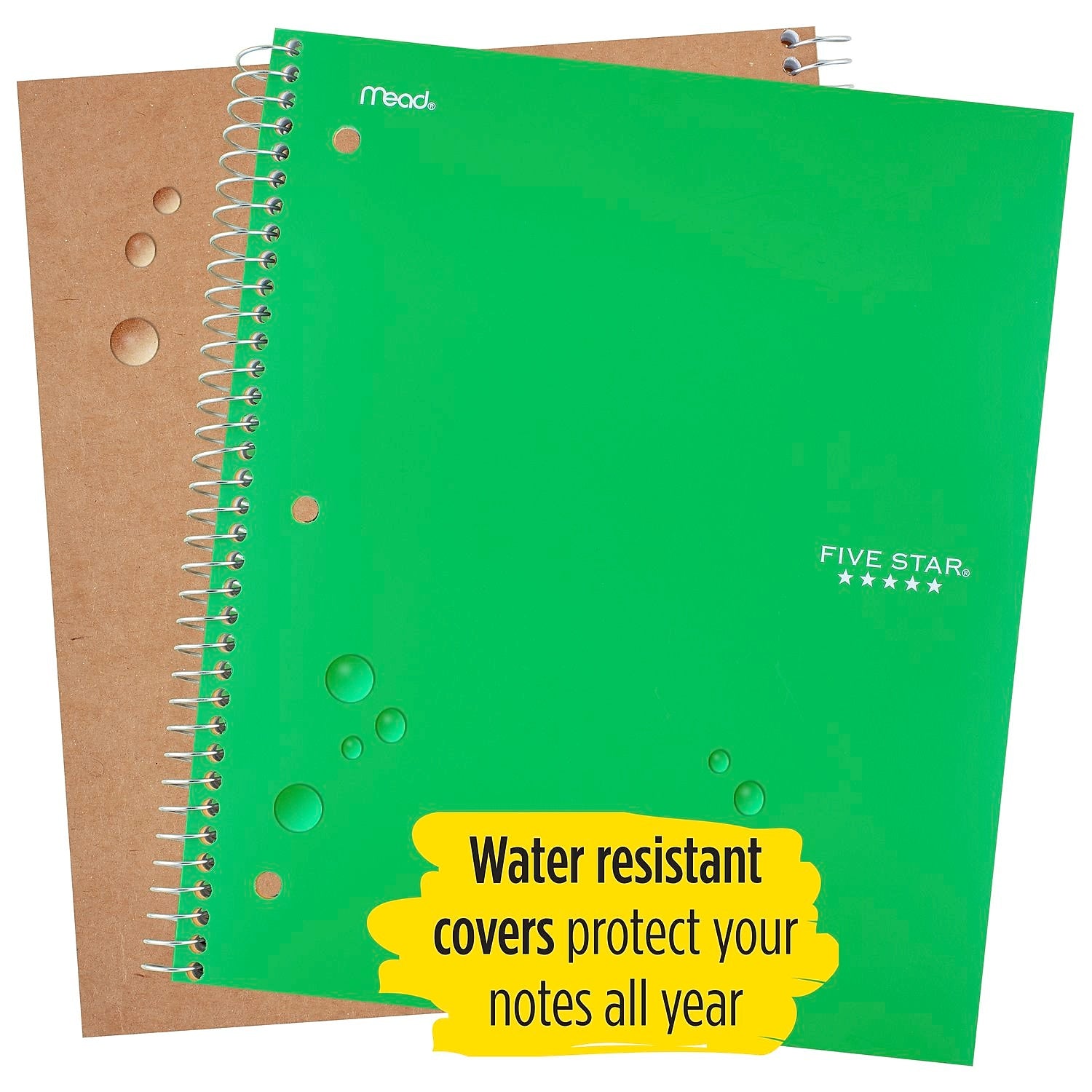 Five Star® Wirebound Notebook, 1-Subject Notebook, 8.5