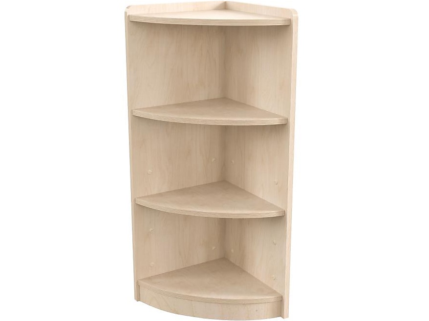 Flash Furniture Bright Beginnings 3-Section Corner Storage Unit, 31.5